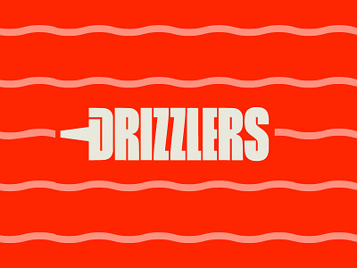 Get Drizzy With It bold bottle branding condensed drip food fun hot sauce ketchup line logo nozzle sauce squeeze squiggle type typography
