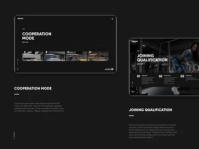 INGYM GROUP animation ux webdesign