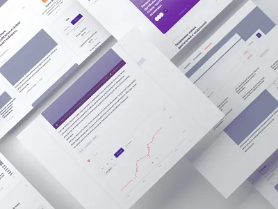 Finance news feed design sketch ui ux