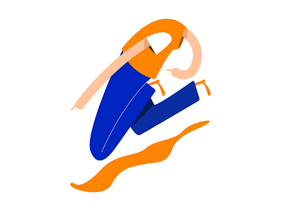 Headless Jump art design illustration jump ui ux web illustration