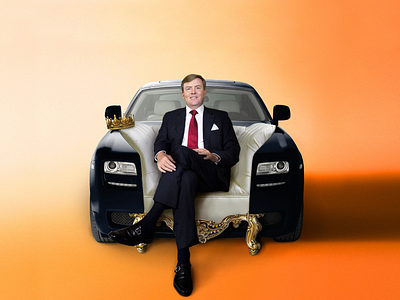 🔸🔶🇳🇱King's Day! 👑Let the fun begin! 🇳🇱🔶🔸 automotive king kings day koningsdag marton kocsis photo manipulation photoshop sonkas citrom