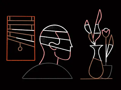 Dreamers dreaming dreams light light bulb plants shutters staring