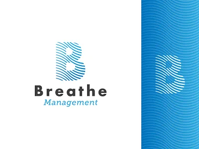 Breathe Management Logo 02 brand identity branding design identity logo logo design vector