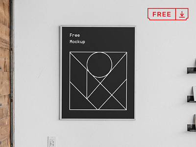 Poster Interior Mockup brand branding bundle design download font free freebie icon identity interior logotype mockup poster psd template typography
