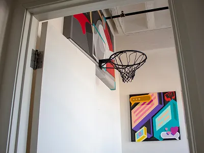 Mixed Messages (02) acrylic april2019 dtla mixmessages painting