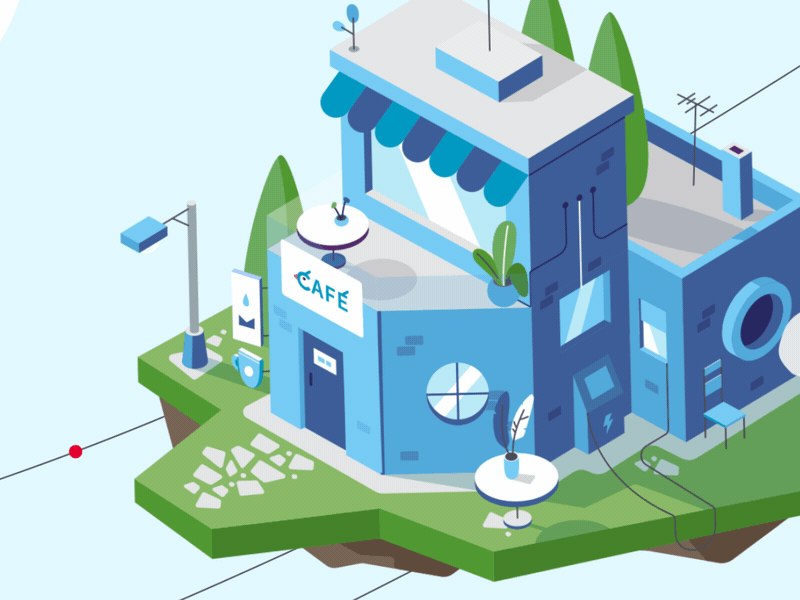 Opengear Bird 2d animation bird character explainer fireart fireart studio motion design motion graphics