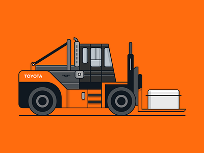 Toyota Vehicle 3/6 design icons illustration toyota transportation vehicle