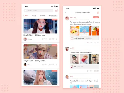 Music App Interface Exercise 3 ui
