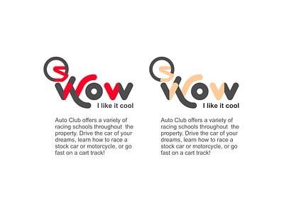 Children Auto Club icon illustration logo typography иллюстрация