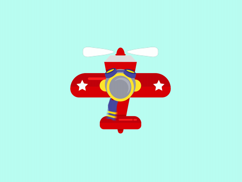 Plane after effects animation animation after effects exploring flight flying illustration loop loop animation travel