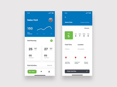 Sales Visit App app mobile mobile app mobile app design
