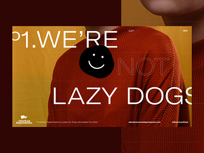 AMDS - Concept º1 agency clean ecommerce editorial fashion interface minimalist store typography uiux user interface web design