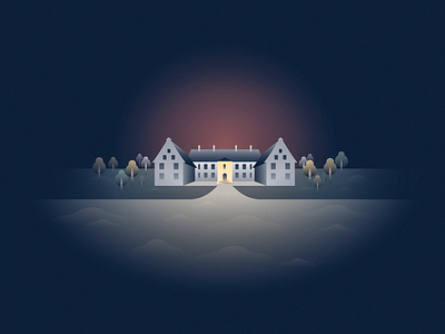 Schackenborg Castle — Møgeltønder castle environment illustration