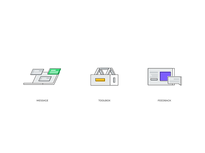 Line Illustrations abstract branding clean design flat icon illustration logo modern simple