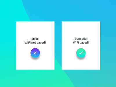 Error/Success Flash Message aplusdesign.co daily ui daily ui 011 daily ui challange dailyui design ui ui design ui designer ux ui ux ui design watch app watch design