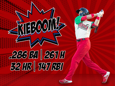 Carter Kieboom Call Up Graphic baseball comic comic book design graphic kieboom milb sports