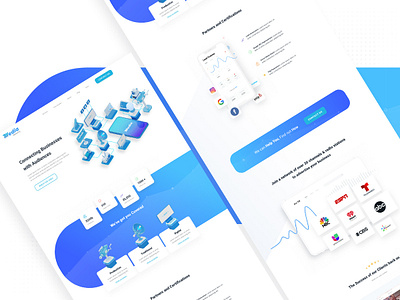 711 Media Website Desktop Prototype adobe xd agency app design designer graphic design graphic designer logo marketing ui ui ux ux web web desgin