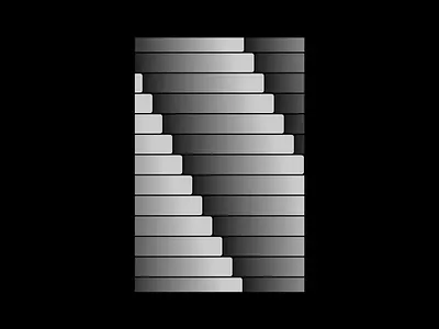 abstract abstract black black and white design graphic minimal movement poster simple slow vector white