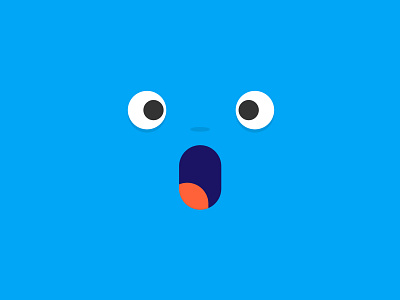 Blue illustration roonio vector