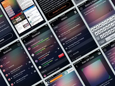 One Browser pages 2012 browser ui