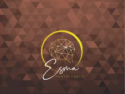 Esma Mental Coach brain brain logo brain training coach design designer graphic graphicdesigner graphicdesigners graphicdesigns health logo logodesigner logodesigns logos mental mental health mental illness shine shiney