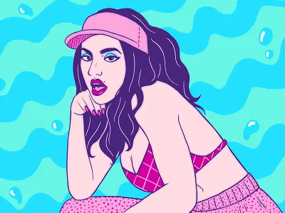 Charli XCX charli xcx editorial editorial illustration illustration noisey