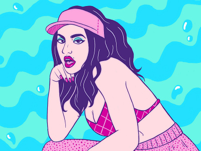 Charli XCX charli xcx editorial editorial illustration illustration noisey
