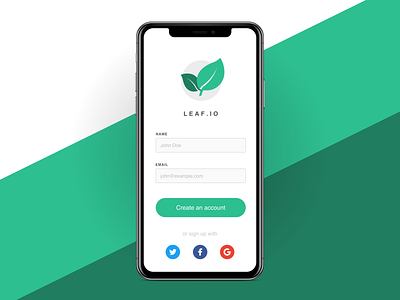 DailyUI 001 - Sign up app design dailyui dailyui 001 form design