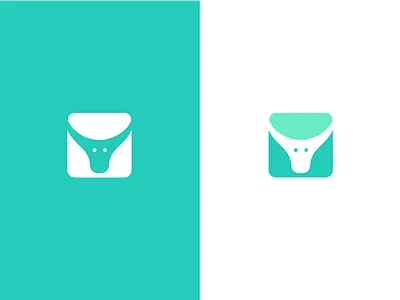 cow-logo branding design icon illustration logo ui