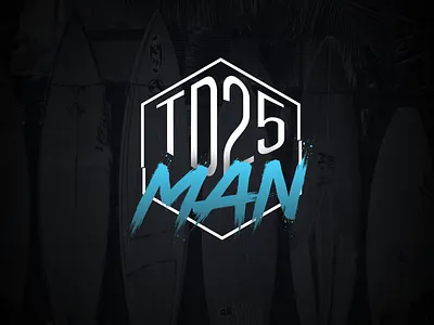 Logo for clothing brand TD25