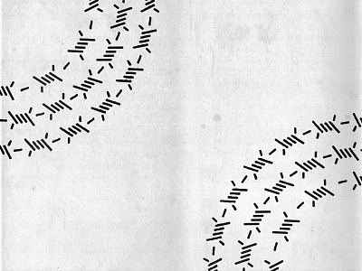 BARBED barbed wire distressed illustration paper pattern texture vector