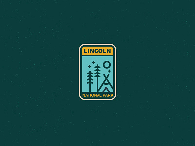 Lincoln National Park adventure branding dailylogochallange dailylogochallenge design dribbble icon illustration lincoln logo 2d logolovers park typography vector wordmarks