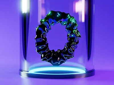 0 - 36DaysofType06 36days 0 36daysoftype 3d alphabets b3d blender blender3d branding composition design entropy glass illustration marvel numbers reflection refraction render type typography