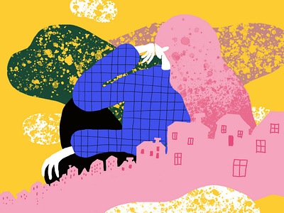 Homesick design illustration illustration art illustration challenge sketch