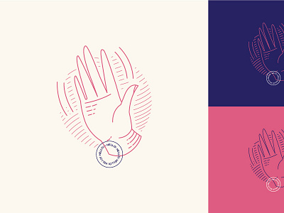 Hello there! Back in the game! color colors design hand hello iconography illustraiton ui