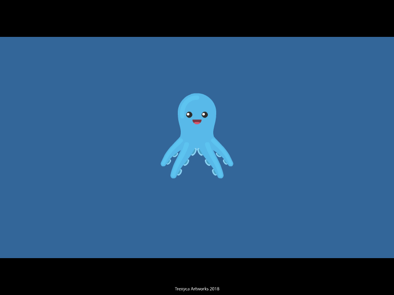 Builderall Logo Animation animation animationgif calamary cartoon cartooncharacter cuttle cuttlefish gif gifanimation octopus polyp polypus squid