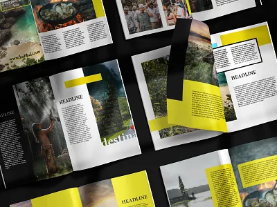 mockup magazine mockup mockup design