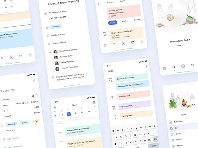 Calendar app freebie calendar freebie ios sketch