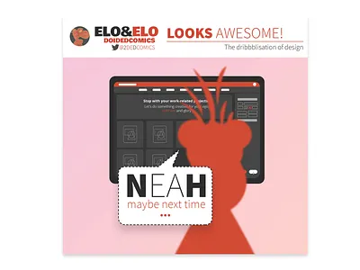 Looks Awesome comics design doidedcomics eloandelo uxdesign webseries