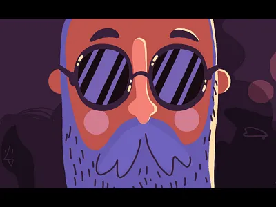 Quick sketch of Man character digital 2d drawing dribbble illustration man simple vector