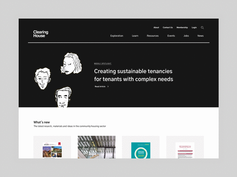 Information Hub Concept abstract academic black and white clean corporate documents front end government home information layout minimalist logo mockup modern pdf serious sleek ui ux website