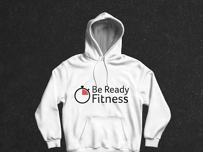 Be Ready Fitness Sweatshirt branding design fitness logo personal trainer typography