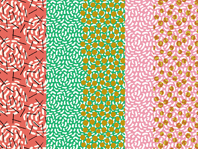 Patterns colors design illustrator pattern design