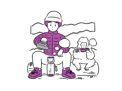 Outdoor coffee coffee hike nature taiwan