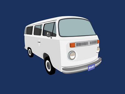Kombi illustration vector