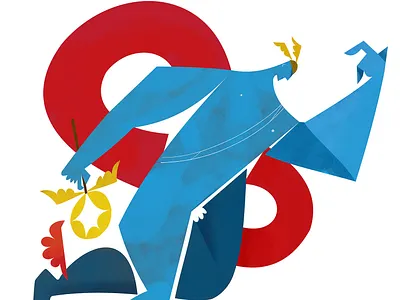 Veronese Mercury and Venus (detail) abstact baroque cubism illustration masterpiece picasso venice