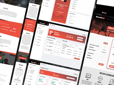 Desktop and Mobile Mockups app dashboard mobile mockup responsive design typography ux web web design website wireframe