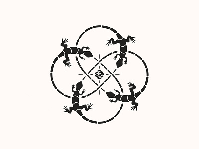 Atom Water Dragons australia badge black design dragon icon illustrator infinity lizard logo tattoo tattoo art tattoo artist tattoo design water
