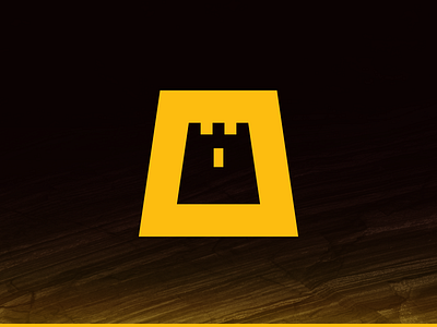 Riyadh City 2020 brown castle castle logo city oud riyadh saudi saudi arabia yellow