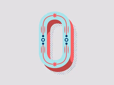 36 days of type 0 0 36days 36daysoftype challenge illustration number type
